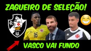 VASCO BOMBA ZAGUEIRO DE SELEÇÃO NO VASCO ÓTIMAS NOTÍCIASVASCOVASCODAGAMA [upl. by Uahsoj]