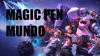 League of Legends  Magic Pen Mundo  Full Game Commentary [upl. by Uamak]