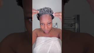 AD Hair maintenance day using the Garnier Hair food mask 🧖🏾‍♀️ GarnierCoUkTakeCare [upl. by Anilatac]