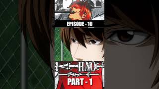 Death Note Episode 10 Doubt Part 1  Hindi Fan Dubbed  Death Note Explanation in Hindi anime [upl. by Adnamra]