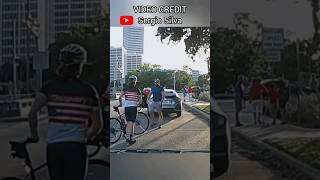 Road Rage Between Driver And Cyclist [upl. by Ettessil]