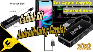 Carlink Kit Para Estereos Android Android Auto y Apple Carplay [upl. by Skilken]