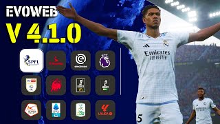 eFootball 2025  New EvoMod Patch V41 Kits amp Transfers of the 202425 season [upl. by Proffitt452]