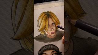 PART 33 of Xinshan Finally done art drawing watercolorpainting sketch painting [upl. by Maloney]