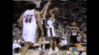 1999 NBA Playoffs  Western Finals  San Antonio Spurs 4x0 Portland Trail Blazers Highlights [upl. by Haidabej]