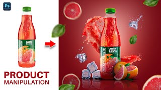 09  Pro Product Manipulation Photoshop Tutorial [upl. by Nalaf730]