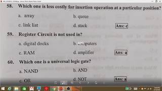 Assistant Programmer Sonali Bank 2016 MCQ Question Solution in Bangla [upl. by Akirat862]