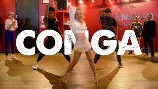 Gloria Estefan  quotCONGAquot I Choreography by NikaKljun [upl. by Greenburg]