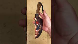 Custom Kydex Sheath customknifemaker custom customblades edc handmadeblades handmade kydex [upl. by Tobit]