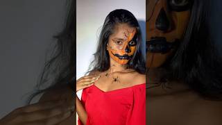 Halloween makeup ❤️ senuart halloweenmakeup facepainting [upl. by Tichon923]