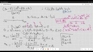 Bac math 2025 séance 1 حلول وإشارات الدالة والمعادلات [upl. by Adley]