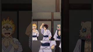 3 idiots aur Bhootiya Budhiya  Demon slayer funny moments demonslayer tanjiro inosuke zenitsu [upl. by Thera]