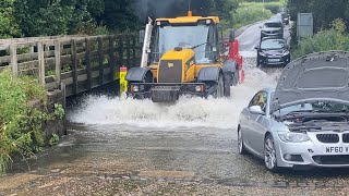 Rufford Ford  Vehicles vs Flooded Ford compilation  29 [upl. by Sabas54]