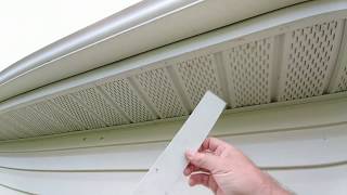 Installing security cameras under eave with vinyl soffit [upl. by Coltson966]