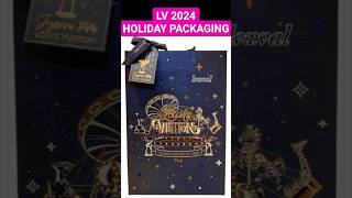 LOUIS VUITTON HOLIDAY PACKAGING 2024 louisvuitton louisvuittonbag louisvuittonlover [upl. by Cand]