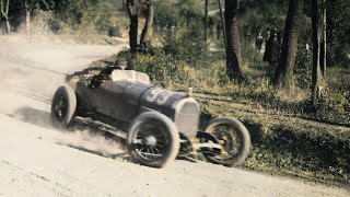 Budapest Grand Prix 1936 HD Colorized [upl. by Leunamne]