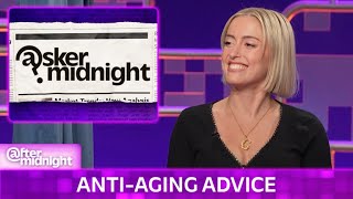 Greta Titelman Gives Some Shocking Paul Rudd Related AntiAging Advice [upl. by Ferdinanda653]