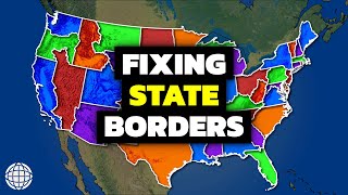 Lets Fix The United States Awful Borders [upl. by Alyda]