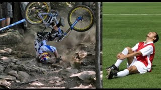 Mountain Bike vs Football [upl. by Ierna]