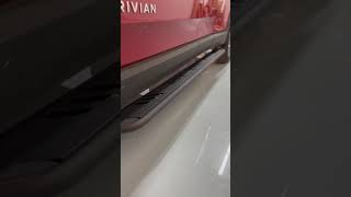 RRivian Running Board automobile rivian runningboards sidestep electricrunningboard hansshow [upl. by Haskel]