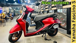 2024 Yamaha Fascino S New Updates Full Review ❤️ Price amp Features 🔥 Better Than All 125 CCs [upl. by Ahsenit]