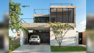 House 002  Rafael Pinoti Arquitetura Birigui Brazil  Architects Design amp Ideas [upl. by Oisor]