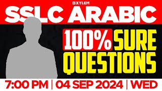 SSLC Onam Exam Arabic  100 Sure Questions  Xylem SSLC [upl. by Arde]