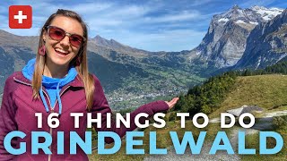 16 Things To Do In Grindelwald Switzerland  Jungfraujoch First Cliff Walk Bachalpsee Pfingstegg [upl. by Elazaro]