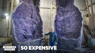 How Miners Find Cut And Transport The Most Expensive Amethysts In The World  So Expensive [upl. by Zetta]