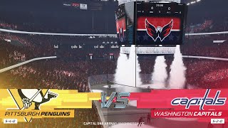 NHL 22 PS5  202122  Second Round Game 3  Capitals [upl. by Sedgewick]