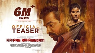 Ka Pae Ranasingam  Official Teaser  Vijay Sethupathi Aishwarya Rajesh  P Virumandi  Ghibran [upl. by Antrim]