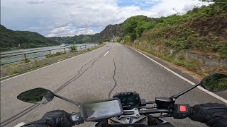 Motorradtour 2024 Miltenberg  Koblenz Rhein entlang  Suzuki GSXS1000  4 K [upl. by Hester448]