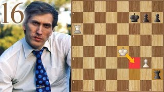 Operation Chair  Fischer vs Spassky  1972  Game 16 [upl. by Ecnerret]