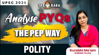 PolityHow to Analyse UPSC Prelims PYQS Prelims 2025 [upl. by Hew]