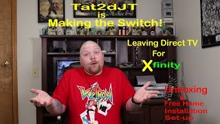 Xfinity unboxing and free home installation setup Tat2dJT Makes the Switch [upl. by Murrell]