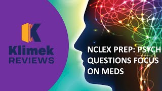 NCLEX PREP PSYCH QUESTIONS FOCUS ON MEDS [upl. by Nirrak545]