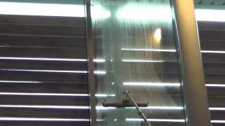 Interior window cleaning commercial premises with Wagtail and ReachiT Pole [upl. by Ettenoj375]