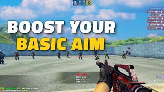 CSGO Aim Training Routine For Basic Aim Skills CSGOHUB MAP [upl. by Arnelle]