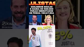 Guilherme Boulos e Maria do rosário foram derrotados absurdamente shorts [upl. by Atiniuq946]