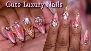 SIMPLE NOT SO SIMPLE LUXURY NAILS  Voice Over [upl. by Ivan]