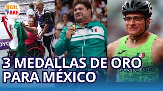 Mexicanos reaccionan a las 3 medallas de oro en los paralímpicos paris2024 [upl. by Nonnag48]