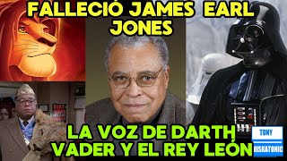 FALLECIÓ EL ACTOR JAMES EARL JONES LA VOZ DE DARTH VADER Y MUFASA EL CAMPO DE LOS SUEÑOS [upl. by Tiebold]