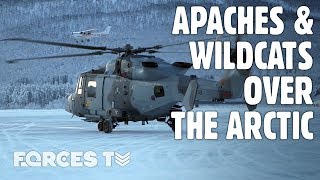 Learning To Fly And Fight Military Helicopters In The Arctic • EXERCISE CLOCKWORK  Forces TV [upl. by Eugilegna]