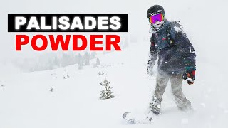 Our Biggest Powder Day Snowboarding at Palisades Tahoe [upl. by Atinor914]