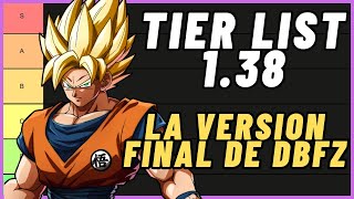 LA TIER LIST FINAL DE DBFZ MI OPINIÓN [upl. by Swee]