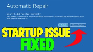 Fix Windows 10 startup  Blackscreen Bootloop Infinite Loading 2024 [upl. by Erde653]