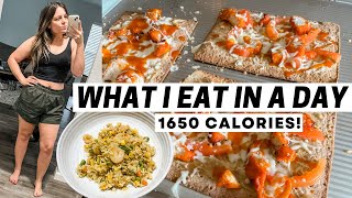 What I Eat In A Day 1600 calories for weight loss High Protein meals for calorie deficit [upl. by Alyakam543]