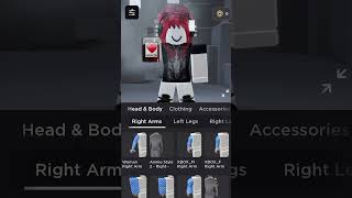 Blocky body tutorial  roblox outfits  tutorial  0hsage [upl. by Rebel]