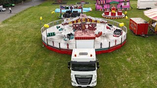 Yaxley Funfair Photos From Above Taken Using A DJI Mini 4 Pro 070824 [upl. by Rabiah516]