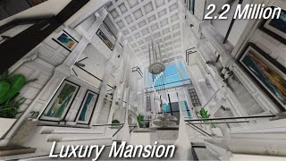 Lavish Luxury MEGA Mansion Tour  22 Million  Bloxburg [upl. by Oag]